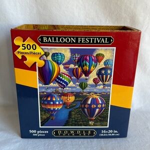 Dowdle 500-piece Balloon Festival jigsaw puzzle